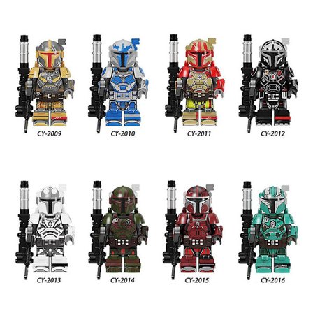 8 kpl Star Wars Minifiguurisetti Toimintahahmot Rakennuspalikat Lasten Lahja