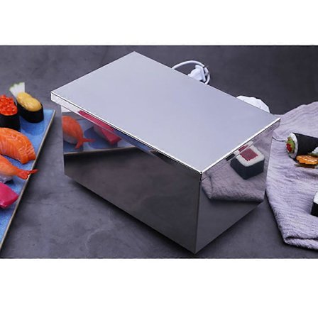 220V Sushi Tang Tørretumbler i Rustfrit Stål Madlavningsovn Fugttæt Nori Tørreboks Køkkenredskaber Temperaturjusterbar