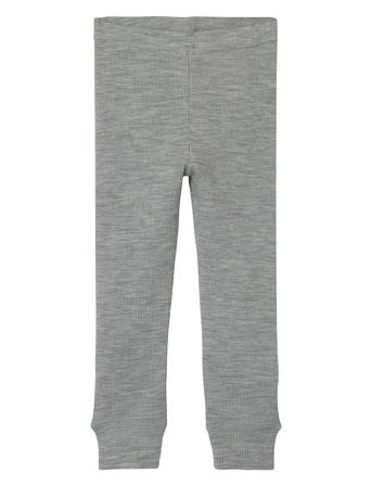 Nmmfable Wool Leggings Lil Bottoms Leggings Grey Lil'Atelier
