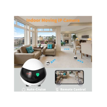 Enabot Ebo Se Trådlös Mobil Husdjurs- och Babymonitor 1080P Vit YEMAESRE