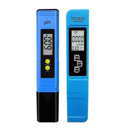 Digitaalinen pH- ja TDS-mittariyhdistelmä 0,05 pH:n tarkkuudella, tarkka pH-mittari, TDS-mittari, vedenlaadun mittari