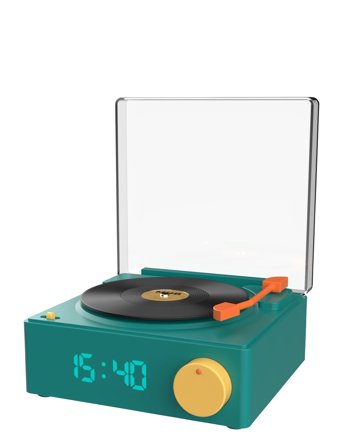 Mobility On Board Speaker & Clock Vs-80 - Blue - Green - ONE SIZE