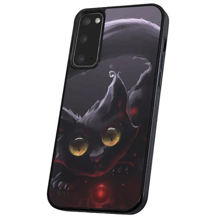 Samsung Galaxy S20 - Deksel/Mobildeksel Svart Katt