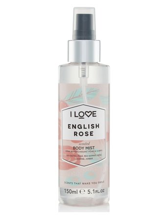 I LOVE I Love Signature English Rose Body Mist 150 Ml - Nude - 165 ML