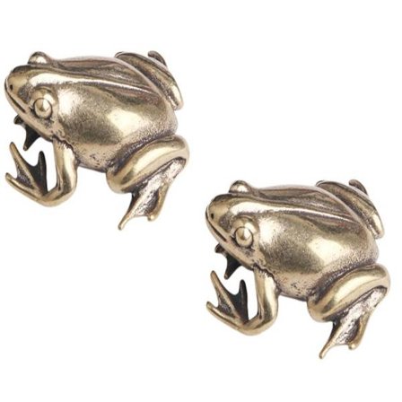 2 st Groda Skrivbordsdekoration Groda Heminredning 2 ST 2 ST