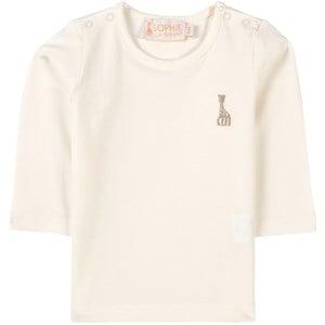 Sophie La Girafe Snow White Logo T-Shirt 12 Months - Tops - 12 months - White