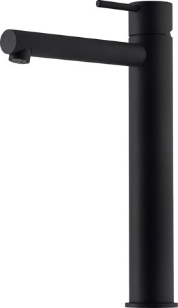 Mora INXX II sharp high Tvättställsblandare matt svart, Badrum