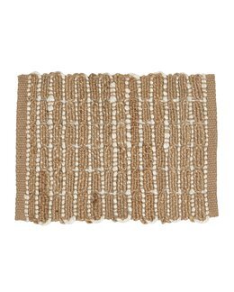 Bordbrikke Tage Jute Off-white