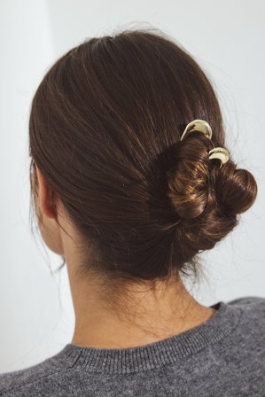 NA-KD Lot de 2 épingles à cheveux - Accessoires pour cheveux - Or - One Size