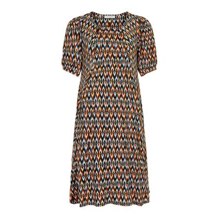 IN Front In Front Lucette Kjole 1/2 Sleeves Kjoler 15358 Orange Orange, Dame