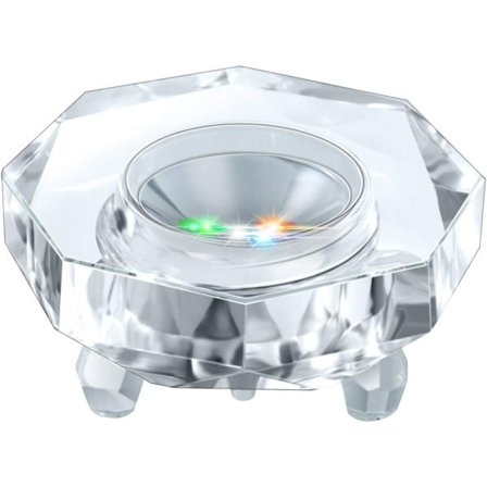 Krystall LED-lysbase for 3D-krystallskjerm Lighted Up Pedesta