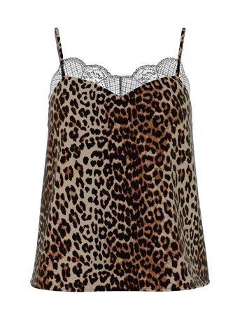 Pctiffany Strap Lace Top Wvn Noos Bc Patterned Pieces