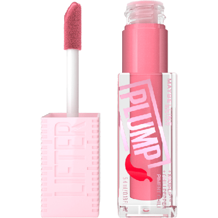 Maybelline Lifter Plump Lipgloss Läppglans Unisex Rosa 5,4 ML