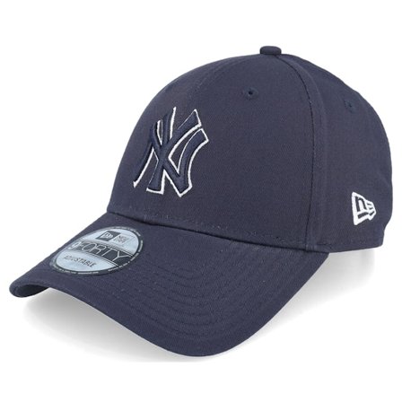 New Era - MLB Blå adjustable Caps - New York Yankees 9FORTY Navy Adjustable @ Hatstore
