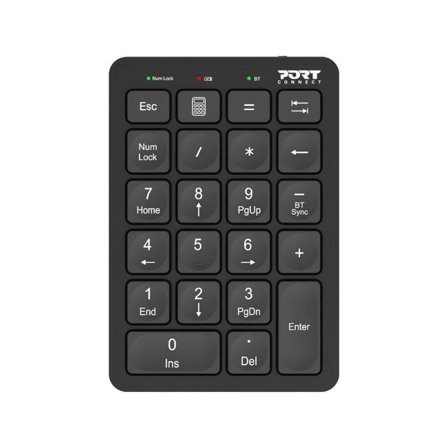 PORT DESIGNS Bluetooth Rechargeable Keypad (Numpad)