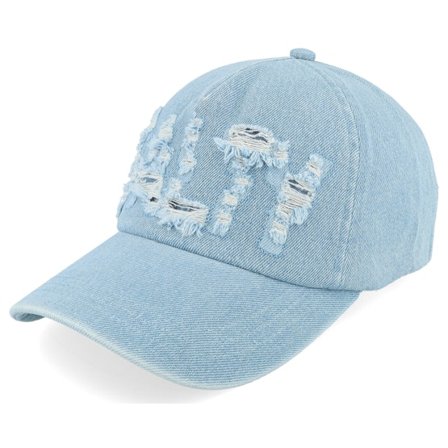Upfront - Blue - unconstructed - Cap - Salty Semi Soft A-shape Denim Dad Cap - Hatstore