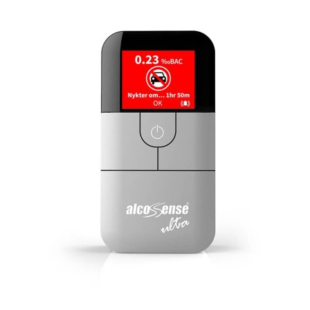AlcoSense Breathalyser Ultra Alkoholmätare, Luft, gas & flöde