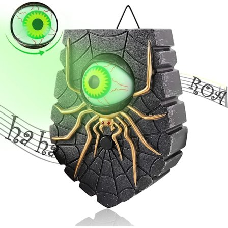 Halloween-koristeet Ovikellon Pelottava Animoidut Silmäpallo Sisä-Ulkokäyttöön