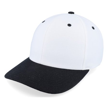 Richardson - White adjustable Gorra - 514 Combination White/Black Adjustable @ Hatstore