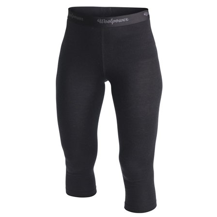 Woolpower 3/4 Long Johns Women's Lite Women base layer trousers Black XS