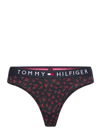 Thong Print Stringtruse Undertøy Multi/mønstret Tommy Hilfiger