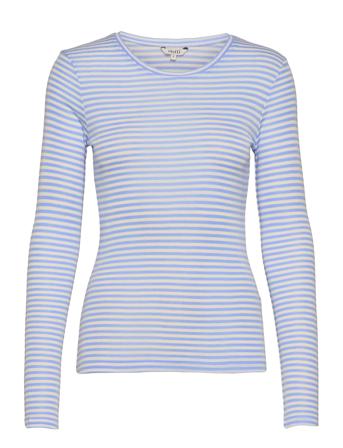 Lilita Langærmet T-shirt Blå MbyM