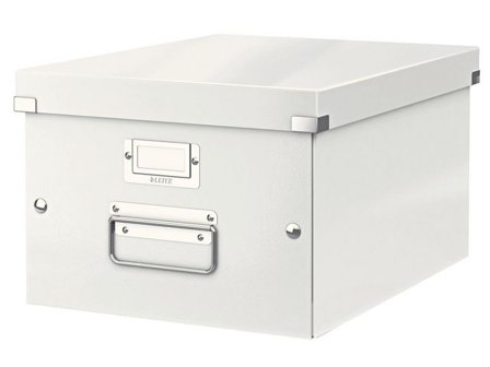 Leitz Förvaringslåda Click&Store medium vit - Lyreco - Kontorsmaterial - Arkivering och kontorsförvaring - Förvaringslådor
