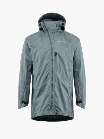 Klättermusen Ansur Vindparkas Herre - Stone Blue - Men's - M