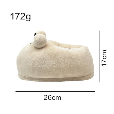 Söta roliga tofflor, min husdjursfrämmande pou plysch periferi