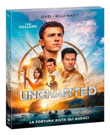 Uncharted (Blu-Ray + Dvd + Portadocumenti + Segnalibro)