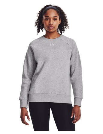 Under Armour Ua Rival Fleece Crew - Grey - S