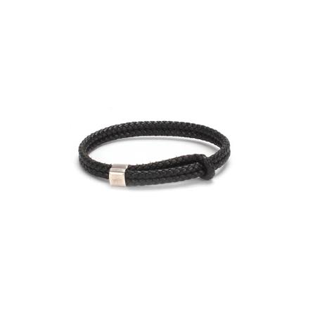 Bottega Veneta Vintage Pre-owned Intrecciato Bracelet svart, Dam Vintage Smycken, Dam, Storlek: ONE SIZE