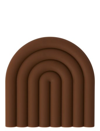 OYOY Living Design Rainbow Trivet - Brown - 15X15X1CM x 15