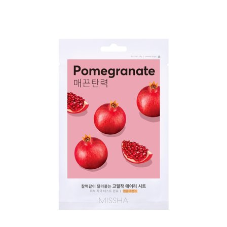 MISSHA Mask Airy Fit Sheet Pomegranate 19g - Maschera Anti-età viso