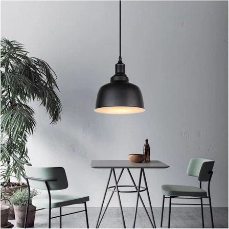 Moderne Loftlampe E27 - Pendellampe til Indretning Dekorativ Belysning (Spisestue/Køkken/Soverom)_TF_TF