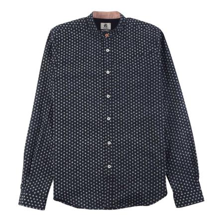PS By Paul Smith Men Shirt Tailored Fit with Dotted Pattern , Zwart , Heren , Maat: M