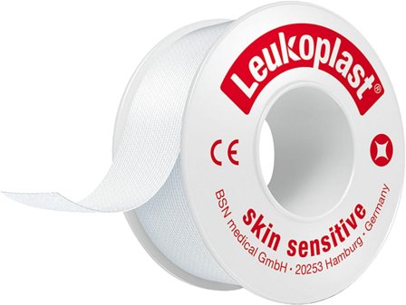 Leukoplast Skin Sensitive Tape 26m x 25cm Hvid Silikone Usteril, Medicin & Pleje, Håndkøbsmedicin, Øvrigt