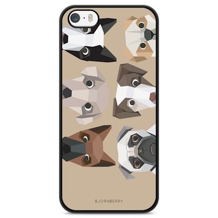 Bjornberry Skal iPhone 5/5s/SE (2016) - Söta Hundar