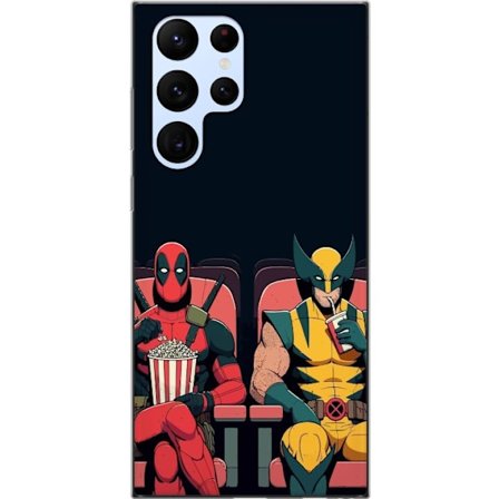 Yhteensopiva Puhelinkuori Samsung Galaxy S22 Ultra 5G Deadpool & Wolverine
