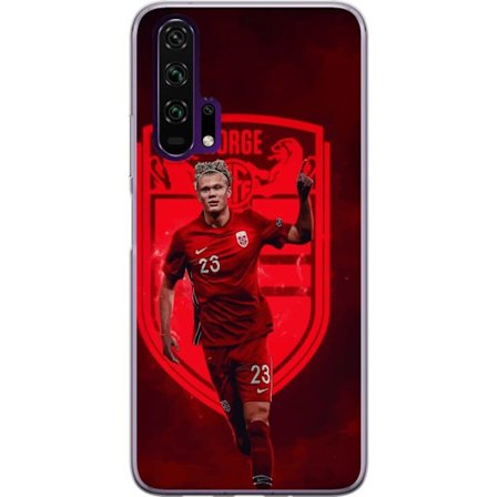 Kompatibelt Mobildeksel til Honor Honor 20 Pro Erling Haaland Manchester City Norge fotball målmaskin angriper sterk fysikk fart og kliniske avslutn