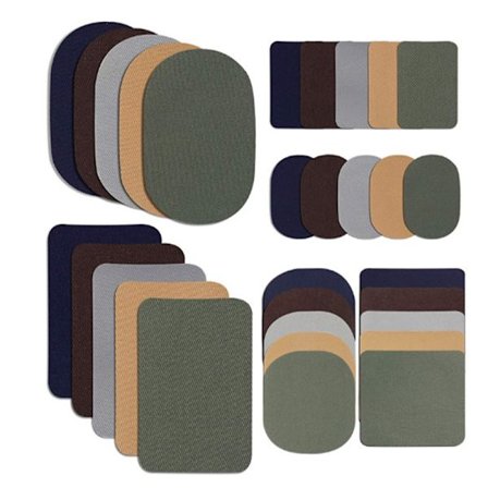 Silitettävät paikkapaikat, 30 kappaletta per pakkaus, 5 eri väriä