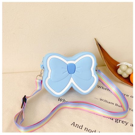 Lasten Crossbody Bag Girl Messenger Bag BLUE BOW BOW