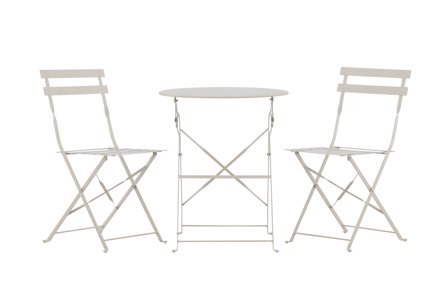 Venture Home Tao Caféset Beige, Utemöbler