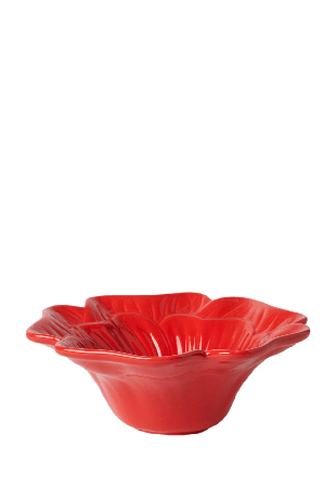 Åhléns Home Salladsskål VALLMO 24 cm Serveringstillbehör Röd ONESIZE