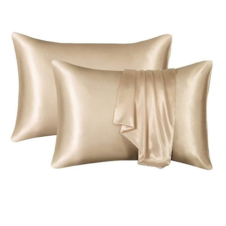 Imiterat silkesörngott för hår och hud, 2-pack