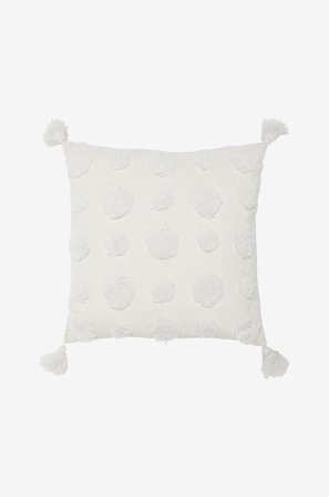 Svanefors - Putetrekk Pom, 45x45 cm - Hvit - Pynteputer & putetrekk - 45X45 - Fra Homeroom
