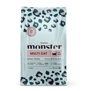 Monster Kat Original Adult Multi Cat Salmon & Poultry