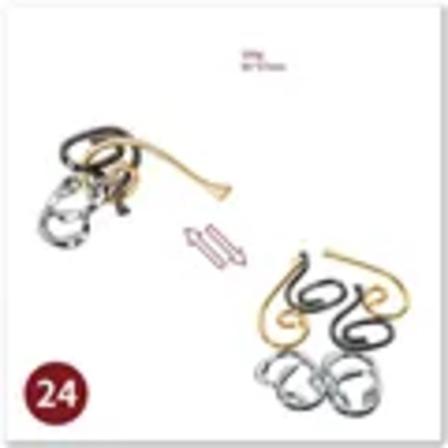 Klassinen IQ-metalli aivopähkinä Taikuutta hämmentävät pulmapelit Lelut lapsille Aikuisille Hauskat lahjat Metallipalapeli Alloy Magic Scroll
