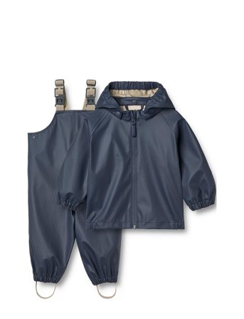 Wheat Rainwear Charlie Set - Navy - 92