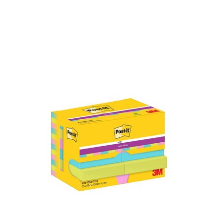 POST-IT Notes SS Cosmic 47,6x47,6mm 12/fp - Lyreco - Kontorsmaterial - Notes och Post-It - Notes - Extra sticky